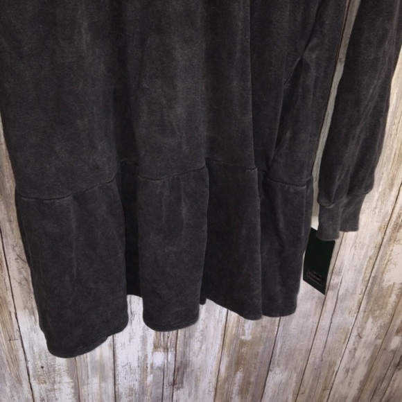 Wild Fable Black Sweatshirt Dress - Picture 3 of 5